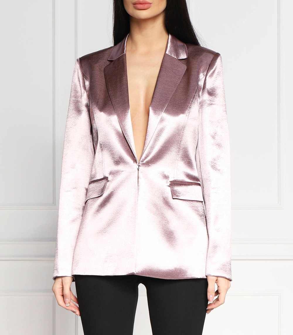 пиджак breta GUESS - фиолетовый(W3RN11 WEWN0)