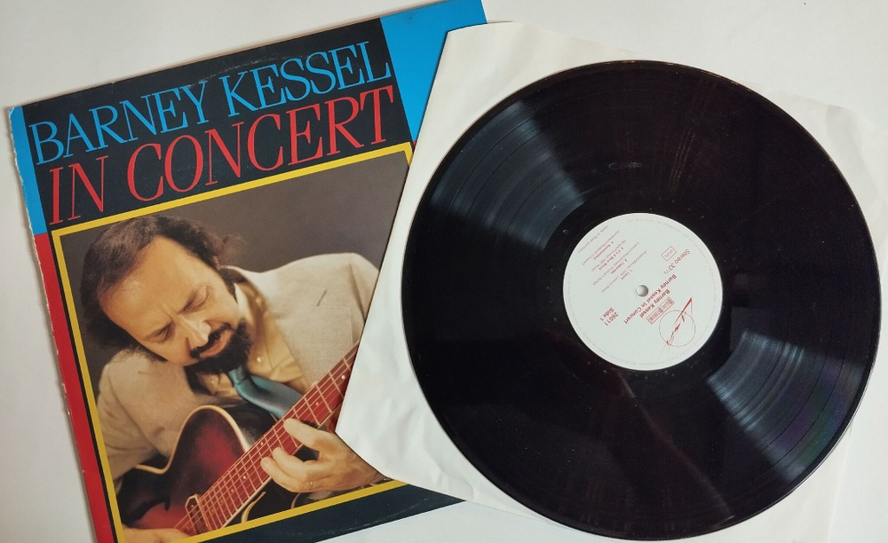 Винтажная виниловая пластинка LP Barney Kessel In Concert (Germany 1985)