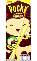 Pocky бисквитные палочки со вкусом банана в шоколаде