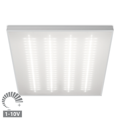 Светильник ЧИСТЫЙ ОФИС GL ДВО03-015 36Вт 6500К IP54 Матовый 1-10V 4320лм 595х595х48мм WOLTA PRO