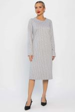 Платье трикотажное Лаурель (светло-серое) П14248-25М LT Collection