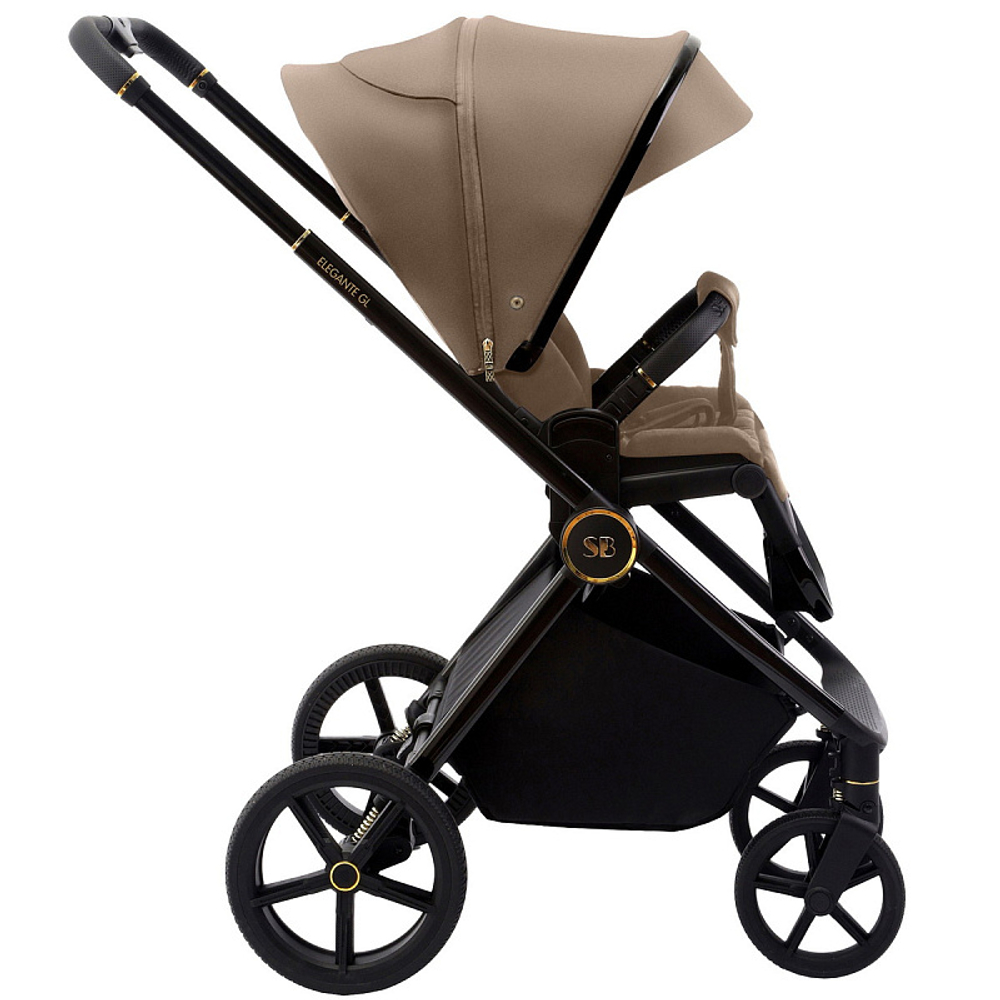 Детская коляска Sweet Baby Elegante 2 в 1 Chrome Brown