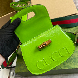 Gucci Bamboo 1947 Mini Top Handle Bag 17 cm