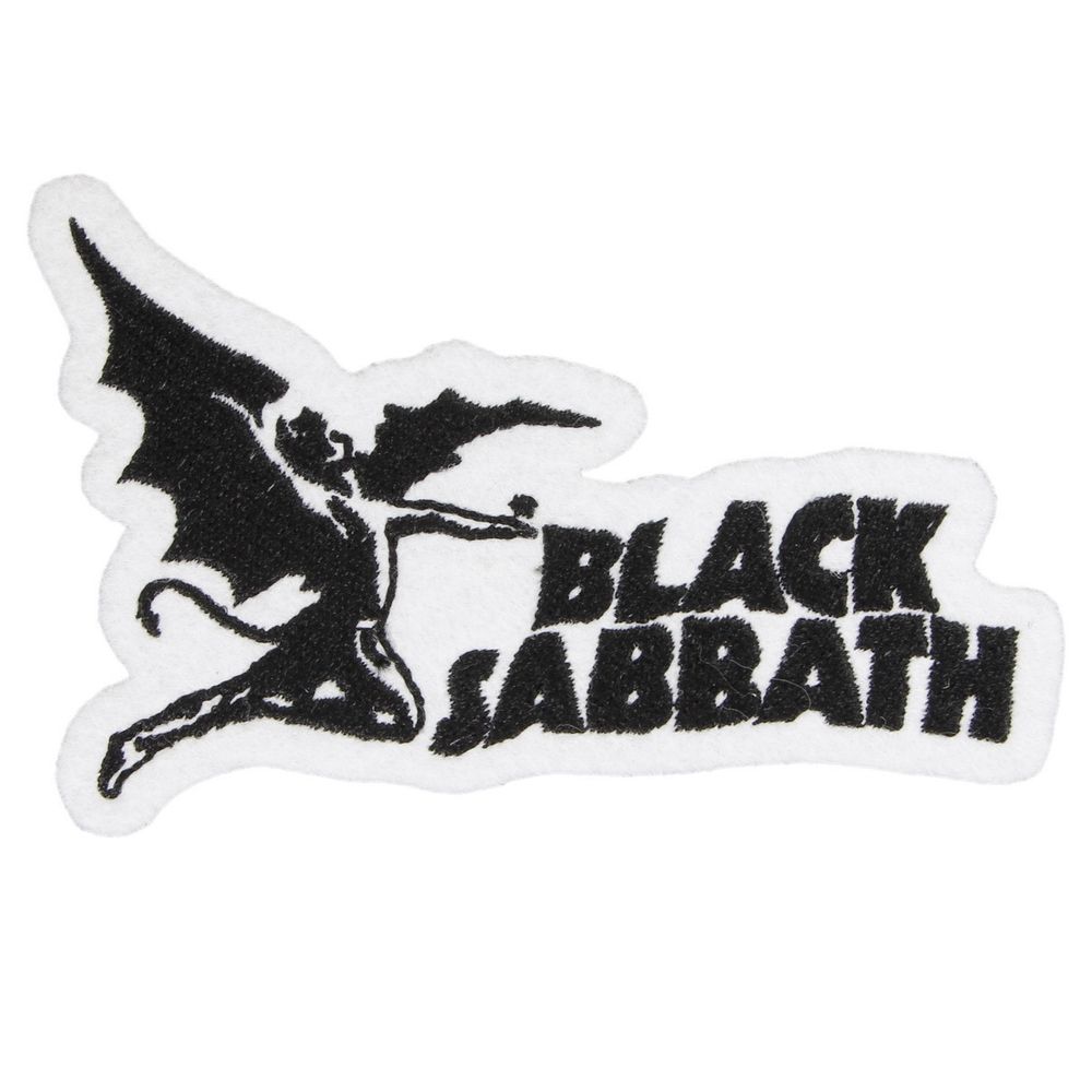 Нашивка с вышивкой группы Black Sabbath