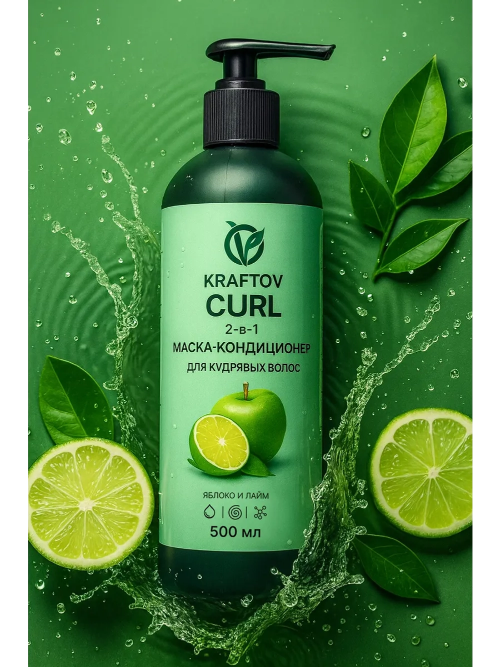 Маска для кудрявых волос