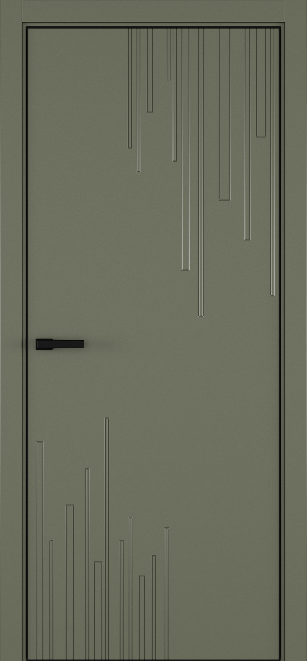 Межкомнатная дверь Zadoor Art-Lite ПГ Rain 2