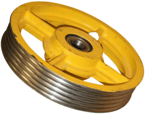Отводной блок 435х5х10 для лебедки ОTIS 13VTR-M (В3-1, В16-1, В12)