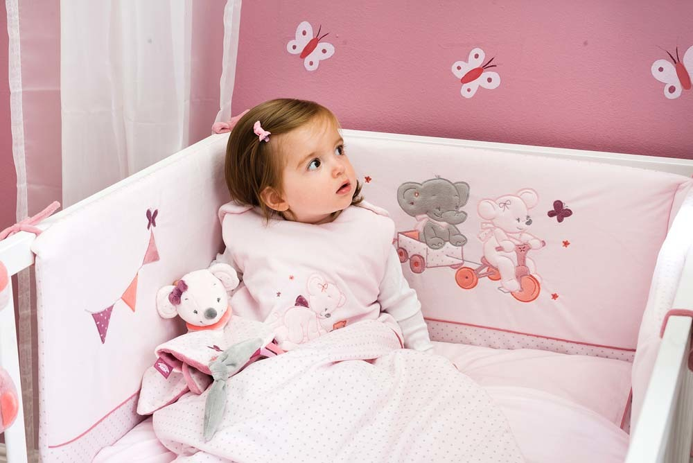 Бортик Nattou Adele & Valentine для кровати универсальный