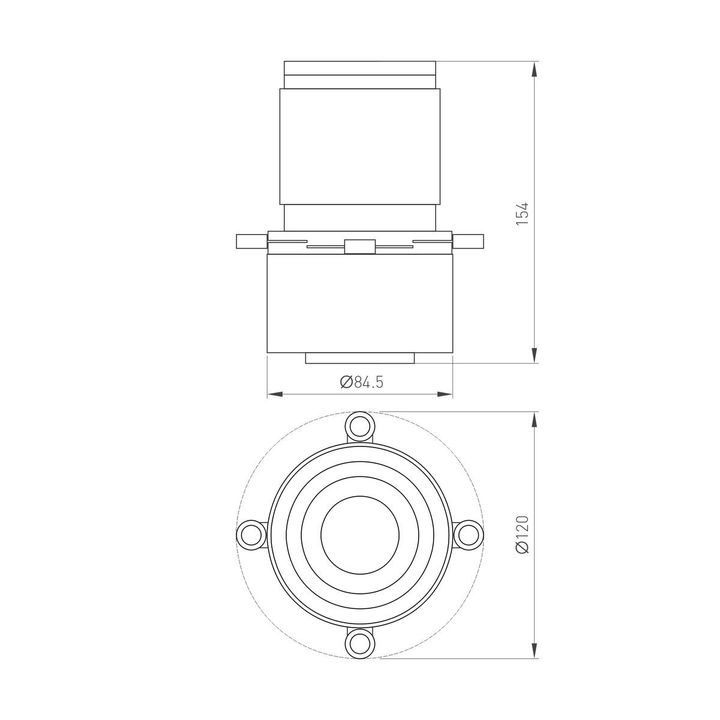 Насадка кадрирующая Arlight LGD-Croplens-R85 046747