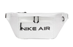 Nike Polyester Crossbody Bag, Shoulder Bag, Sling Bag, Fanny Pack Small Unisex Gray White