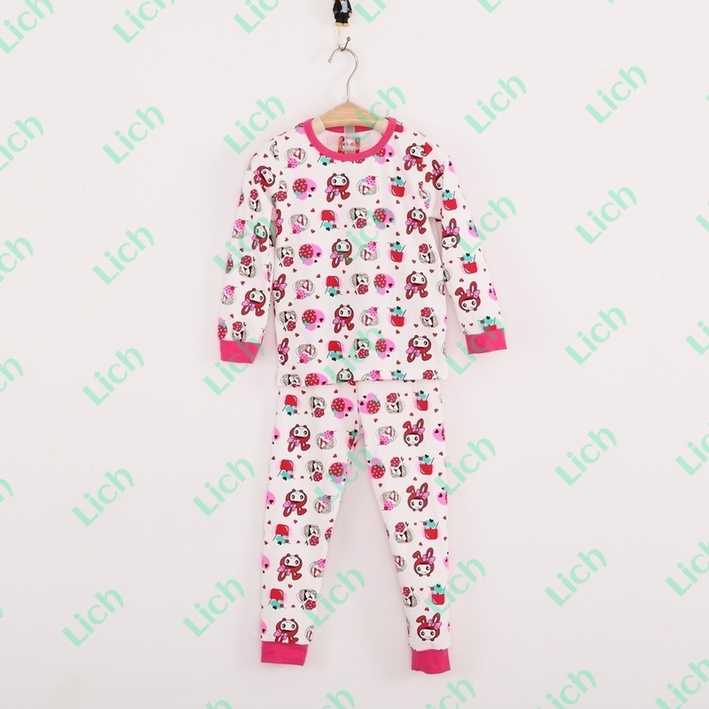 Пижама детская с яркими принтами