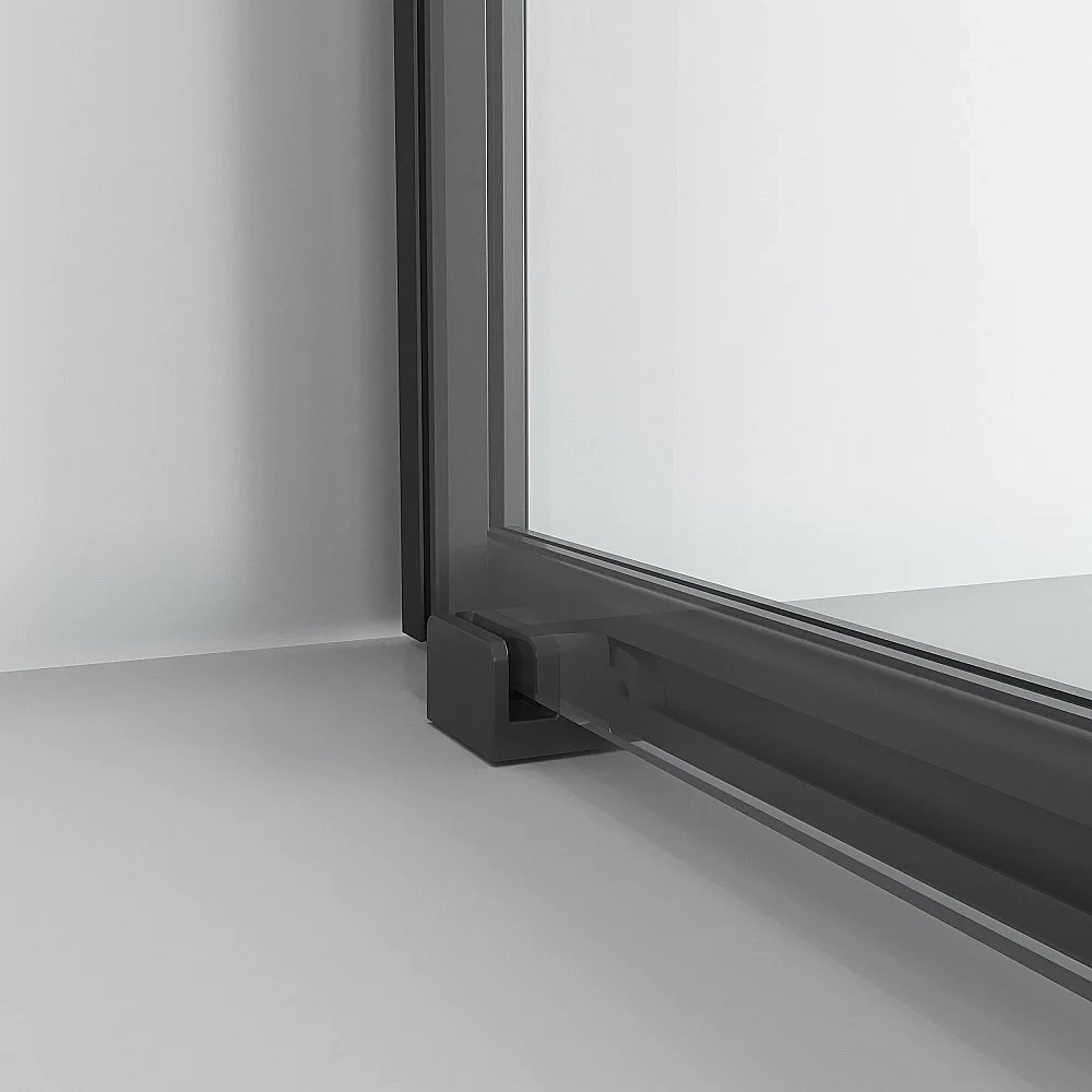 Душевой уголок Niagara Nova NG-6822-34BLACK 80х80 стекло прозрачное/профиль черный матовый