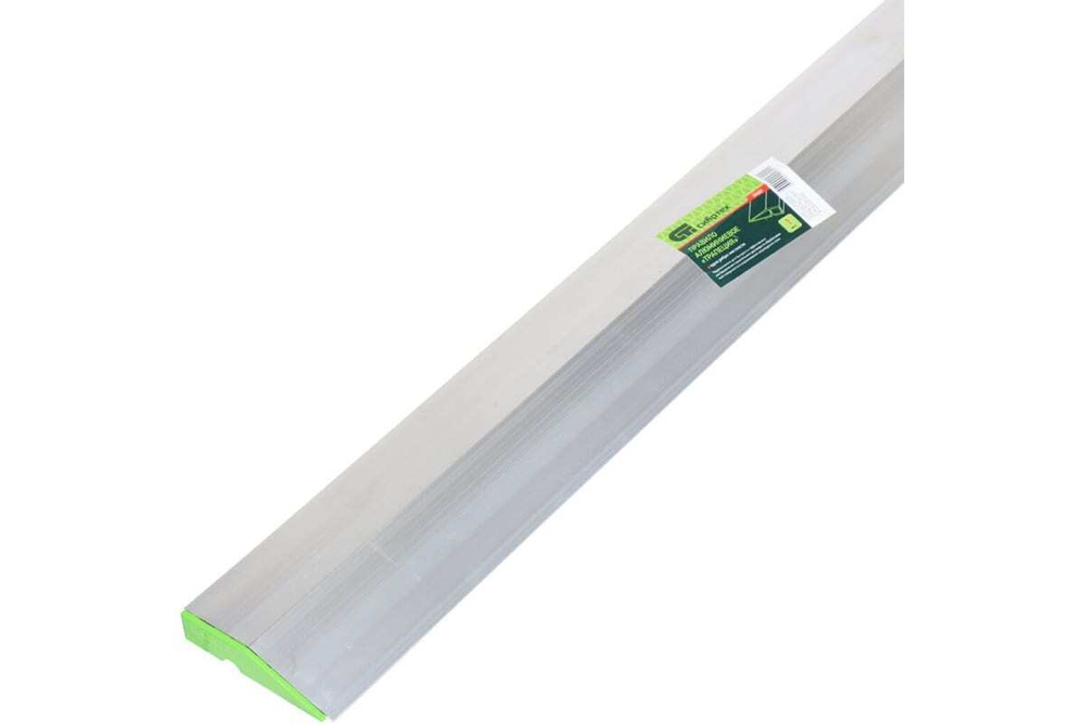 ПРАВИЛО АЛЮМИНИЕВОЕ ТРАПЕЦИЯ 2 РЕБРА ЖЕСТКОСТИ L-2.5M 89604