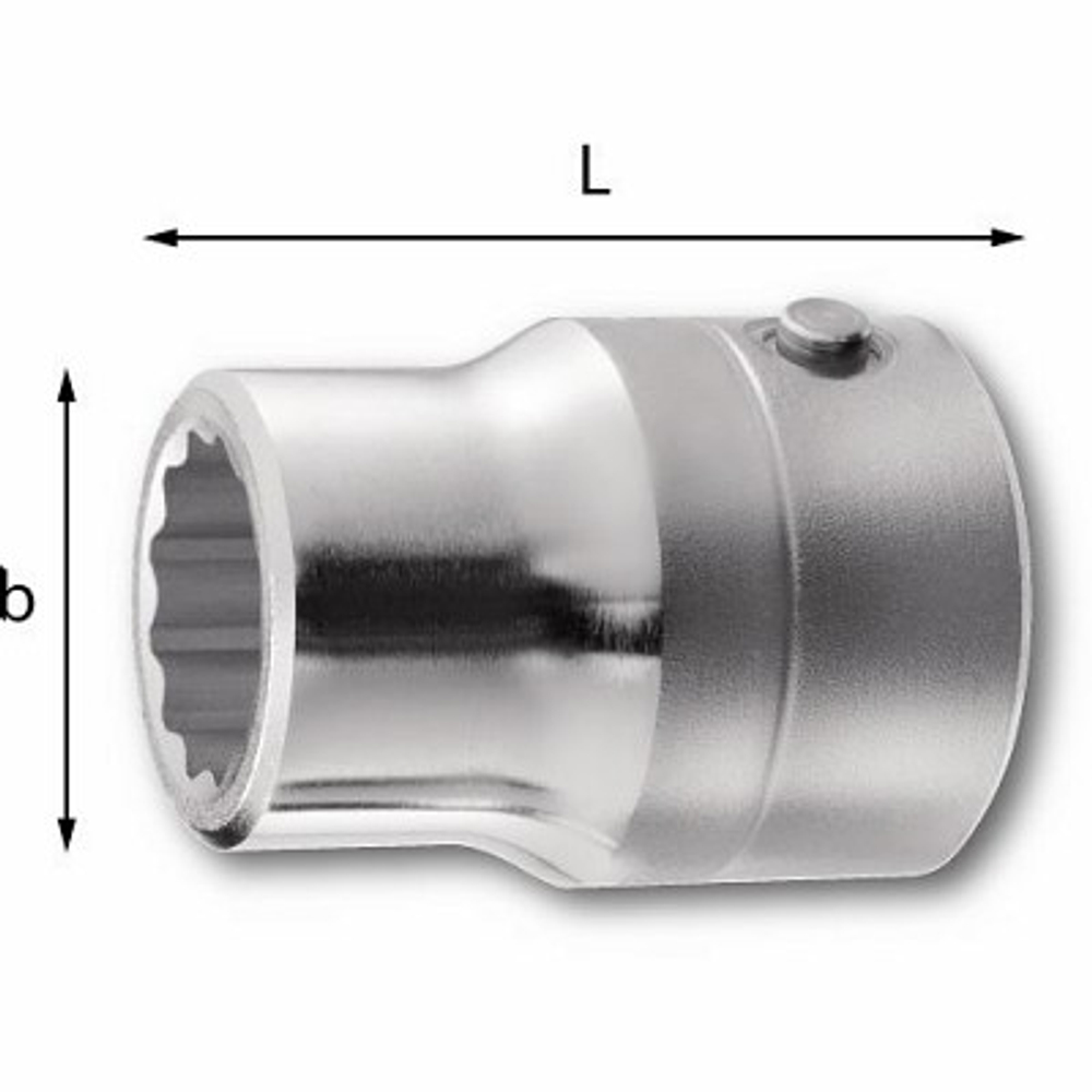 235 3/4 N  Головка торцевая, 12-ти гранная 3/4" на 26 мм., USAG (Италия)