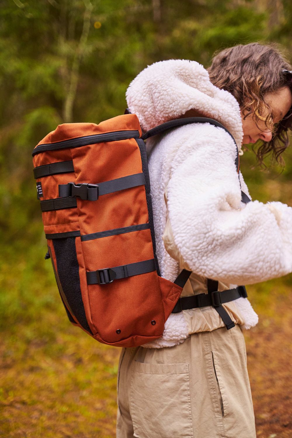 Рюкзак Lumber Pack кирпичный