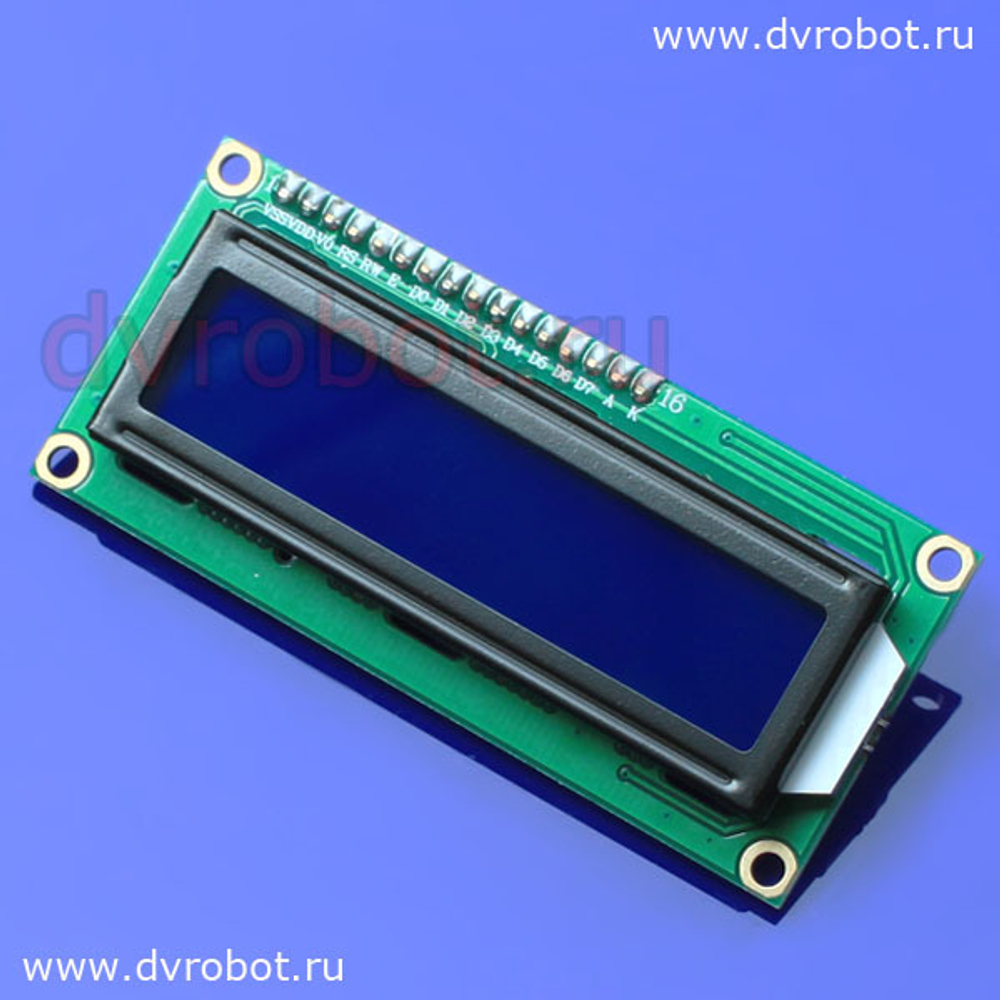 Дисплей - голубой IIC/I2C