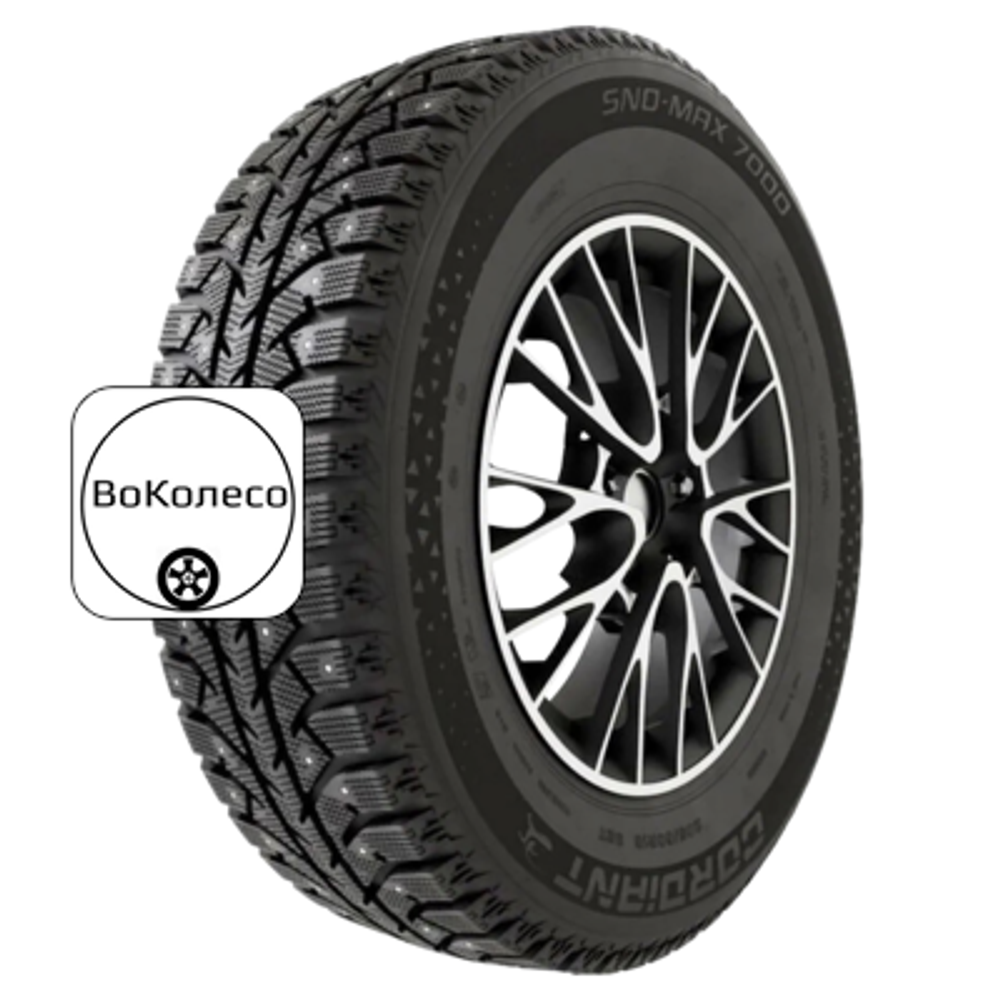 205/60R16 92T Sno-Max 7000 TL (117 шип.) Cordiant