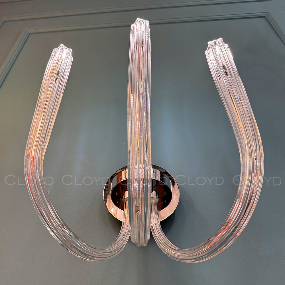 Бра Cloyd AEDA W3 / шир. 28 см - хром (арт.20466)