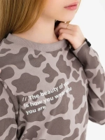 Лонгслив для девочки туника