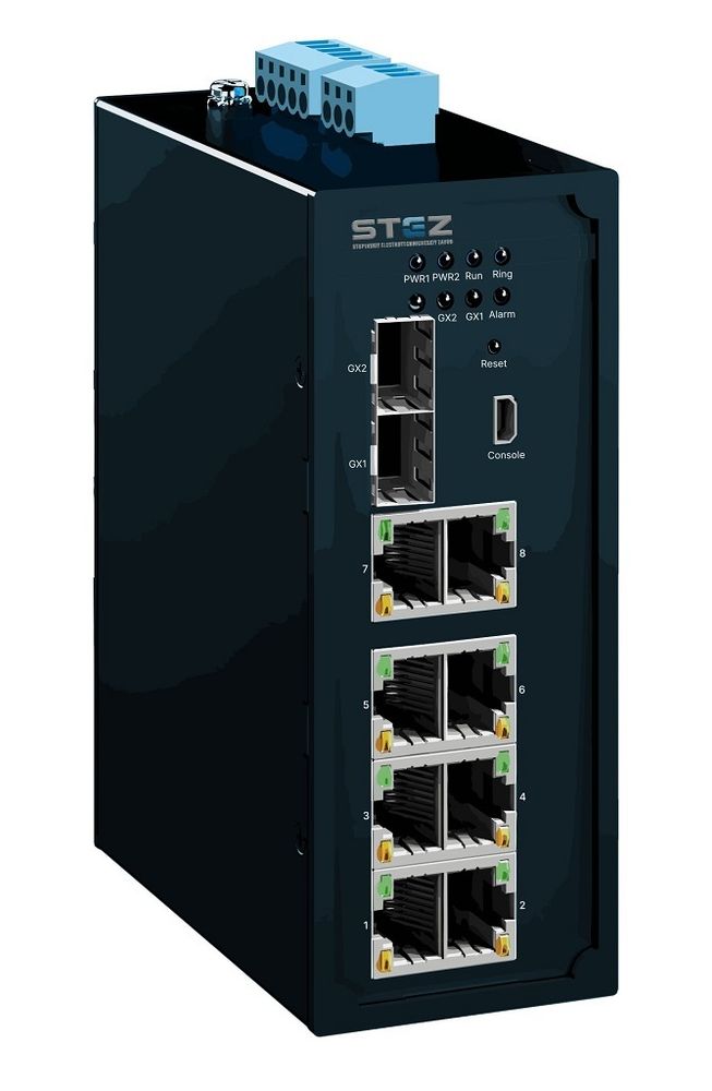 STEZ3108-2GSFP, Промышленный коммутатор