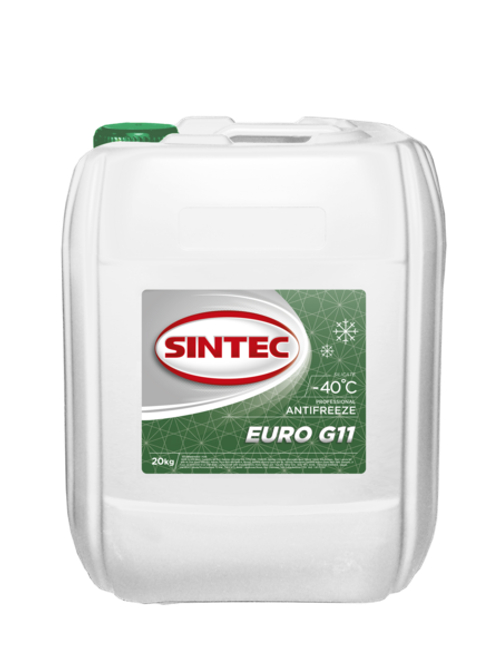 Антифриз Sintec Euro зеленый G11 (-40) 20 кг