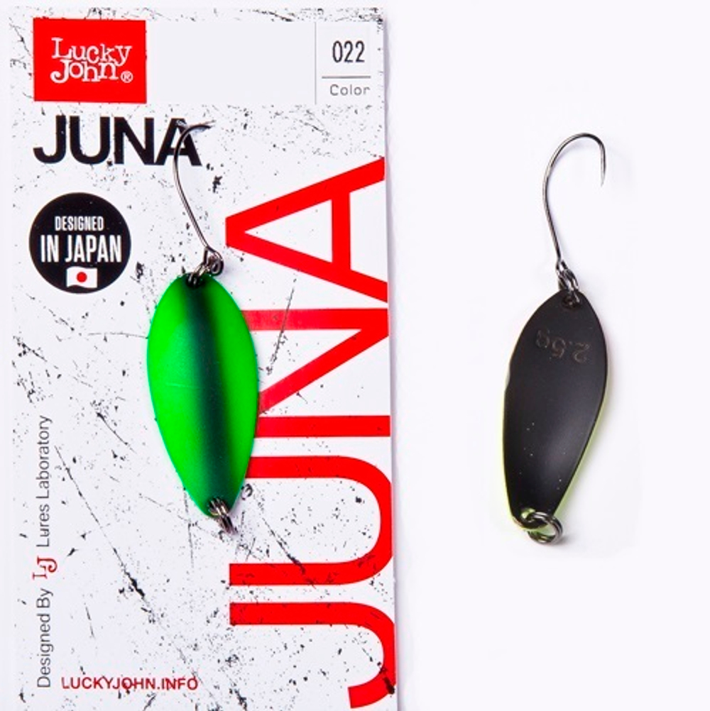 Блесна LUCKY JOHN Juna 2,5 г, цв. 022, арт. LJJU25-022