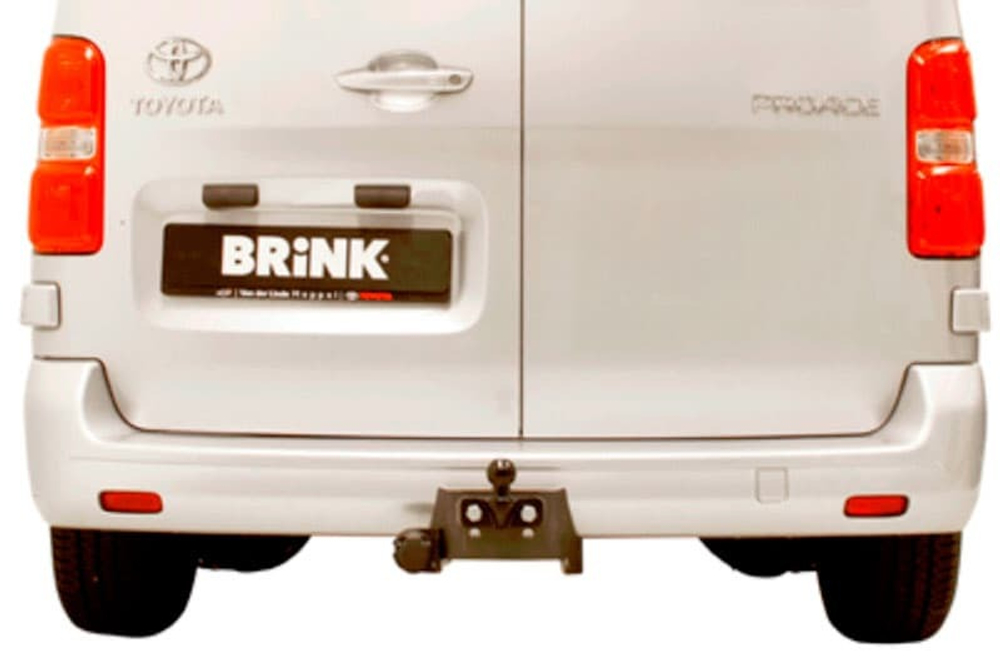 Фаркоп Brink (Thule) 618500 для CITROEN SPACETOURER / PEUGEOT EXPERT, TRAVELLER / TOYOTA PROACE 16-(паспорт и сертификат в комплекте)(без электрики)