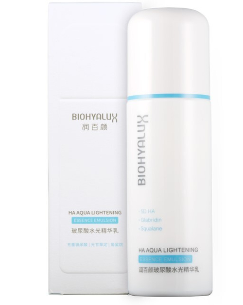 Увлажняющая эмульсия для сияния и выравнивания тона кожи | BIOHYALUX HA Aqua Lightening Essence Emulsion 100 гр