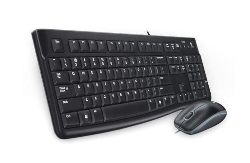Клавиатура и мышь  Logitech Desktop MK120