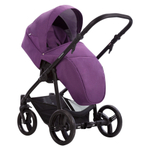 Детская коляска Bebetto Explorer 3 в 1 с автокреслом Avionaut Cosmo 08 фиолетовый