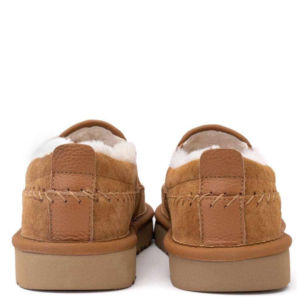 Ugg Stitch Slip On Chestnut