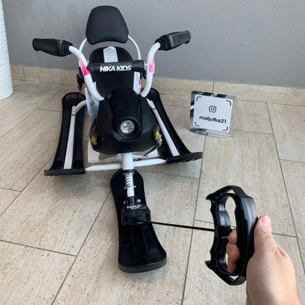 Снегокат "Snowpatrol 2" белый (СНД4/2)