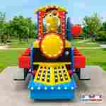 Летающая скамейка «Паровозик», 12 мест,  4,35×1,98×3,5 м