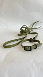 Поводок для мальтпу , мелких собак , 10 мм , 3 м , хаки