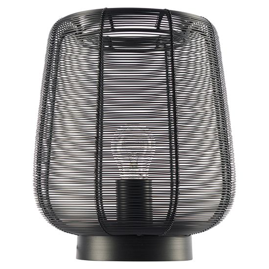 Лампа настольная vinger, D22х26 см, черная