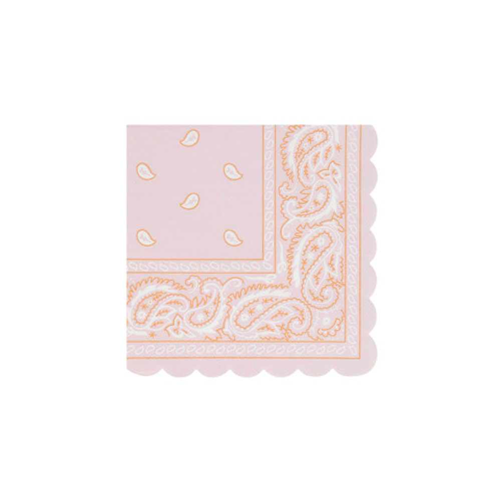 Салфетки большие "Ковбои" 16 шт. (13 х 13 см)