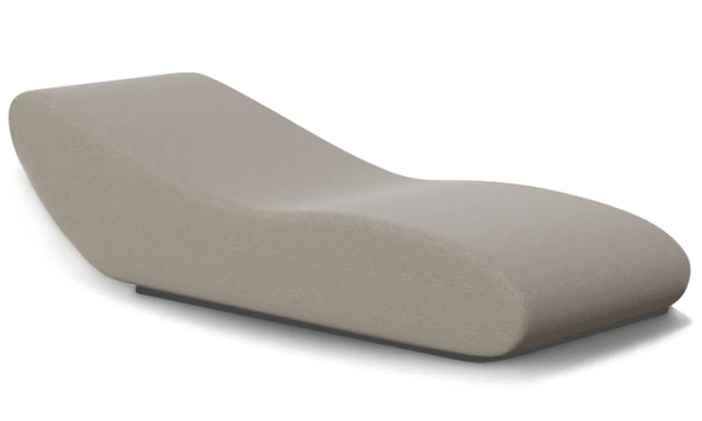 Лежак мягкий Papatya Aura Sunbed, бежевый