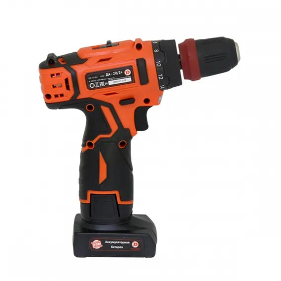 Аккумуляторный шуруповерт "КАЛИБР" ДА-20/2+