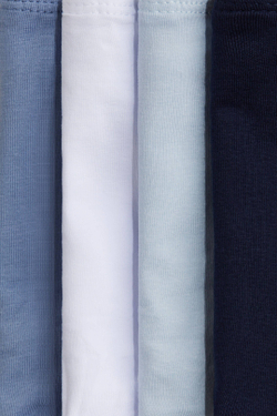 H&M Набор из пяти хлопковых трусиков-боксеров, синий