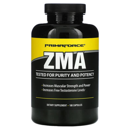 Primaforce, ZMA®, анаболическая минеральная поддержка, 180 капсул