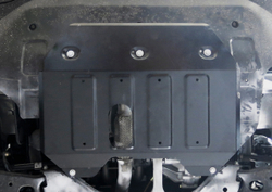Защита картера и КПП АвтоБроня для JAC S5 (Eagle) (V - 2.0) 2013-2021, штампованная, сталь 1.8 мм, с крепежом, 111.09201.1