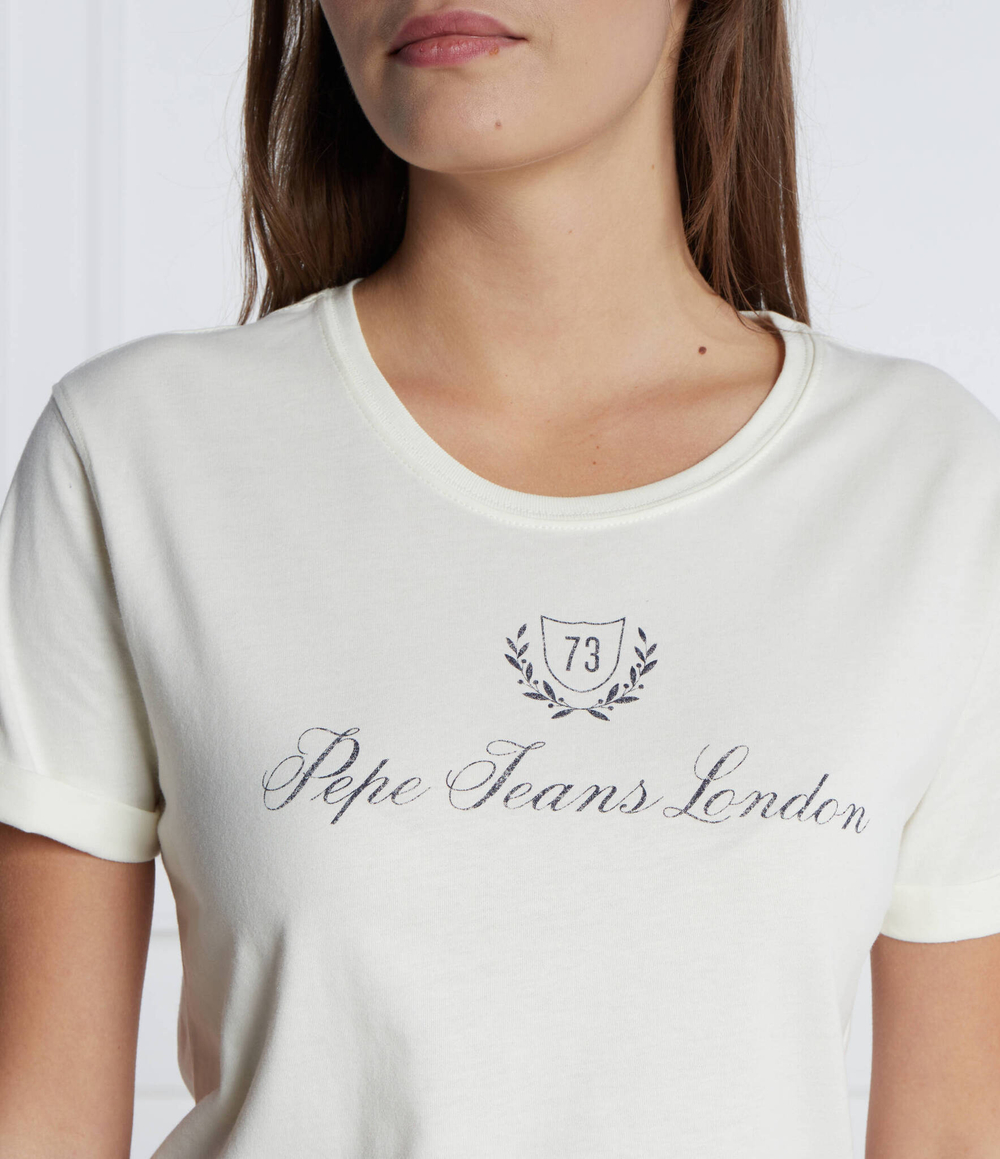 Футболка Pepe Jeans London - кремовый(PL505706)