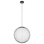 734067 Люстра SOLE 23W LED 1856LM 120G ЧЕРНЫЙ МАТОВЫЙ 3000K