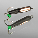 Мормышка Владимирская 524 "Чертик удлиненный с ушком", 2.5мм, 0.8гр (10шт/уп)