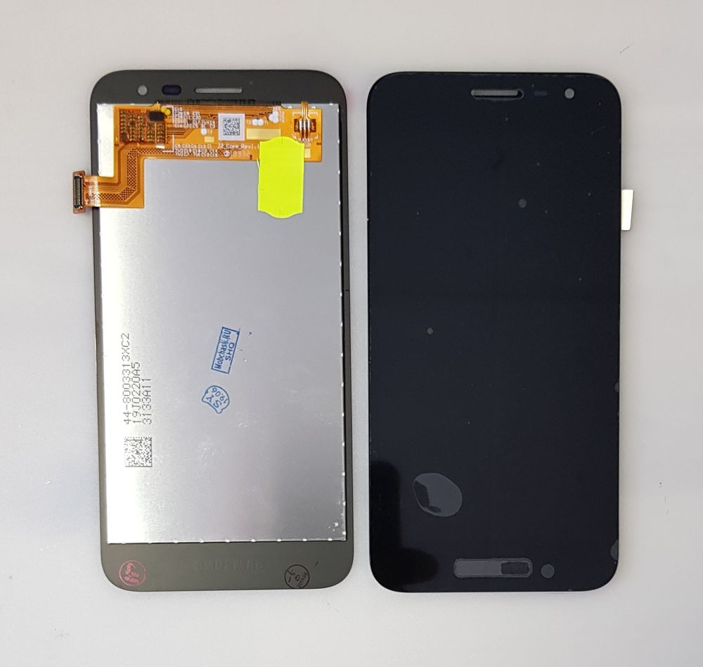 Дисплей для Samsung J260F (J2 Core 2018) в сборе с тачскрином Черный - Ориг