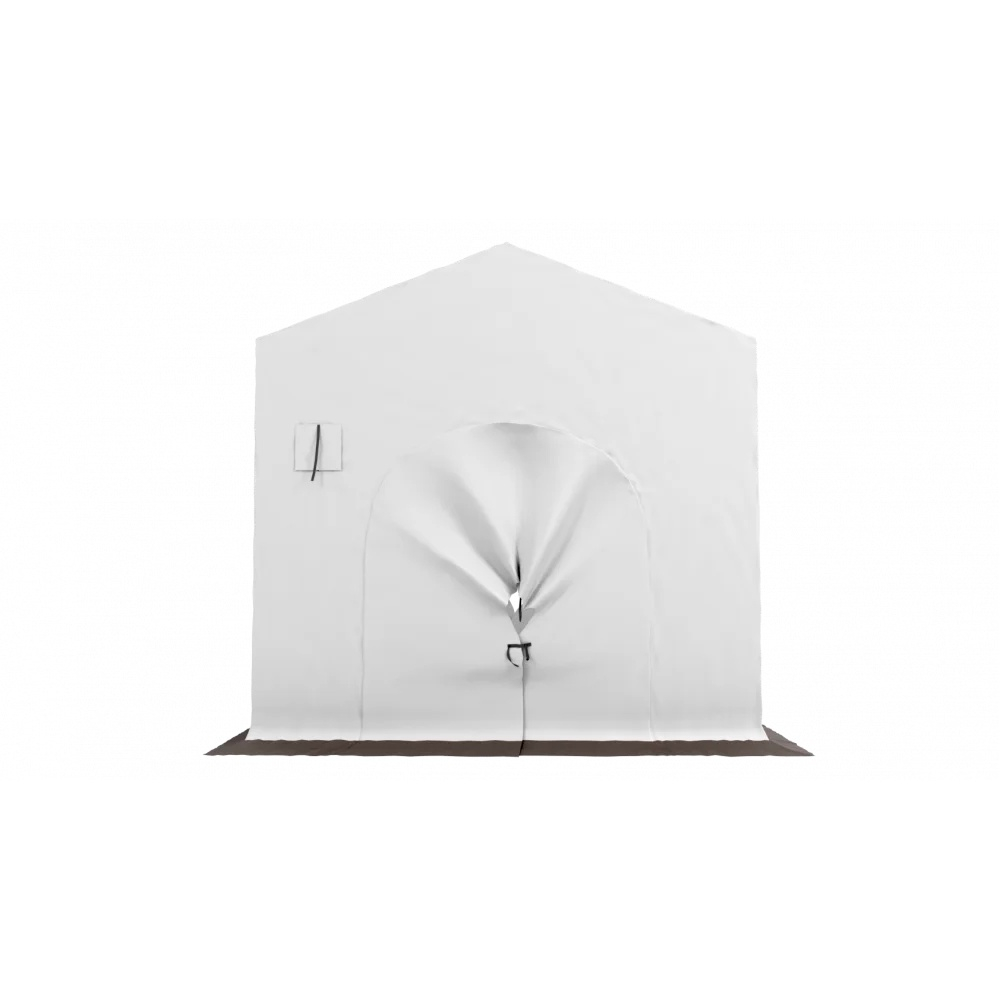 Палатка сварщика МногоТентов ПС-универсальная тентовая 3.5х2.5х2.5 м. (Тент ткань ПВХ Г-1).