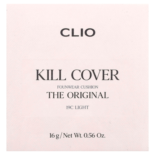 Clio, Death Cover FounWear, кушон, тон 19C Light, 16 г (0,56 унции)