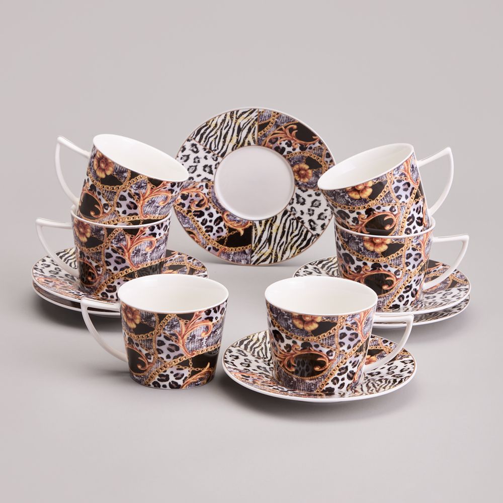 ЧАЙНЫЙ НАБОР LEFARD "TOP STYLE" НА 6 ПЕР. 12 ПР. 250 МЛ