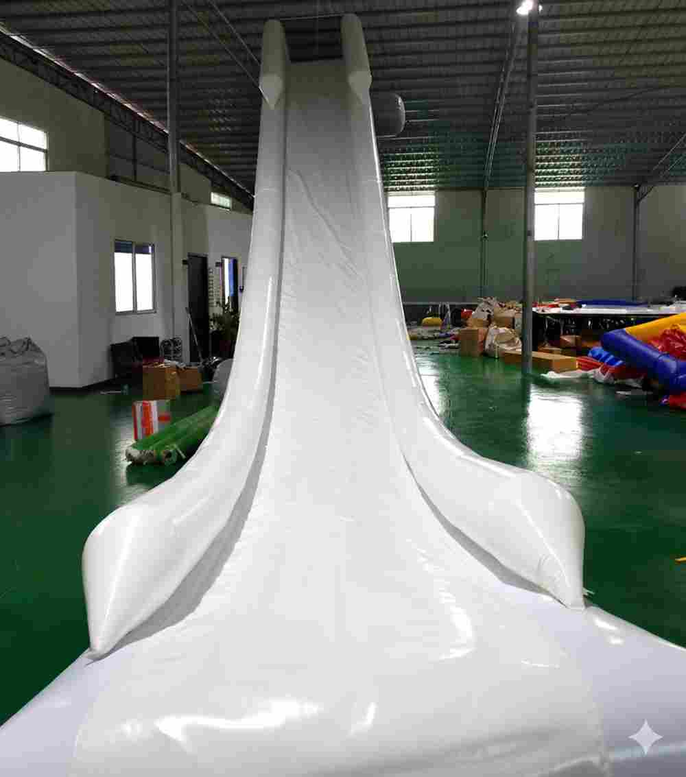 Надувная водная горка на надувной опоре «Универсальная», 7,5*2*4,5 м