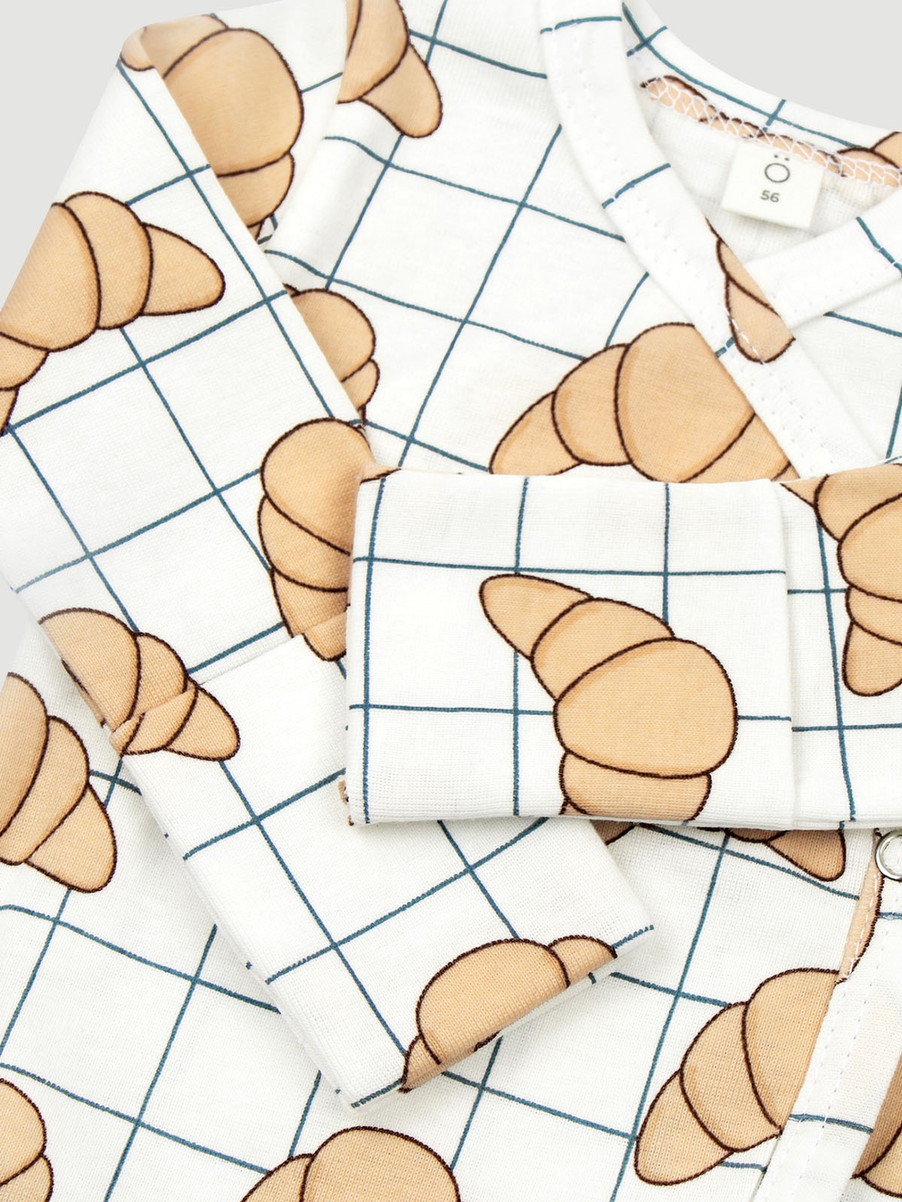 Распашонка Mjolk Круассаны